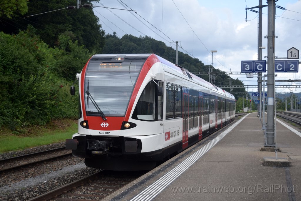 9916-0043-310725.jpg - SBB-CFF RABe 520.012-1 "Hallwil" / Eglisau 31.7.2025