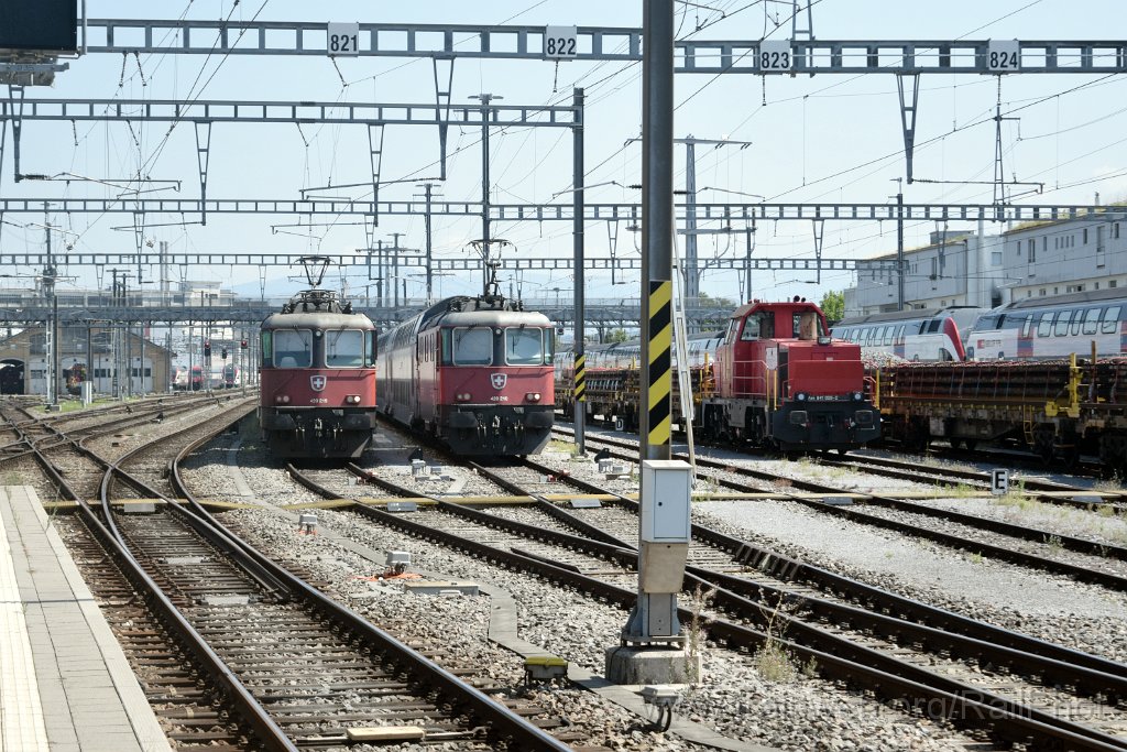 9938-0041-100825.jpg - SBB-CFF Re 420.219-8 + Re 420.210-7 + Am 841.029-2 / Rapperswil 10.8.2025