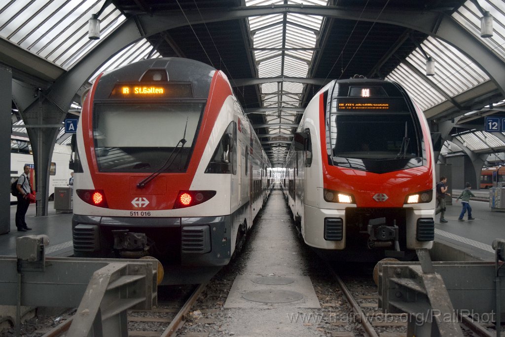 9944-0050-170825.jpg - SBB-CFF RABe 511.016 "Luzern" + RABe 512.033 / Zürich HB 17.8.2025