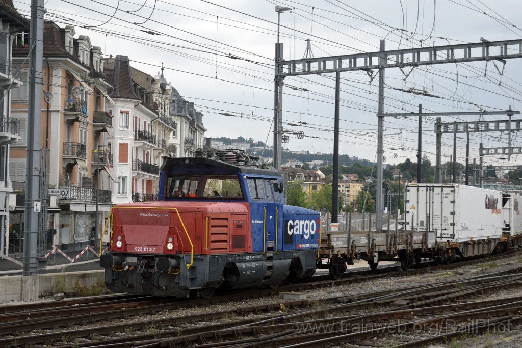 9954-0011-190825.jpg - SBB-CFF Eem 923.013-7 "Le Moléson" / Renens 19.8.2025