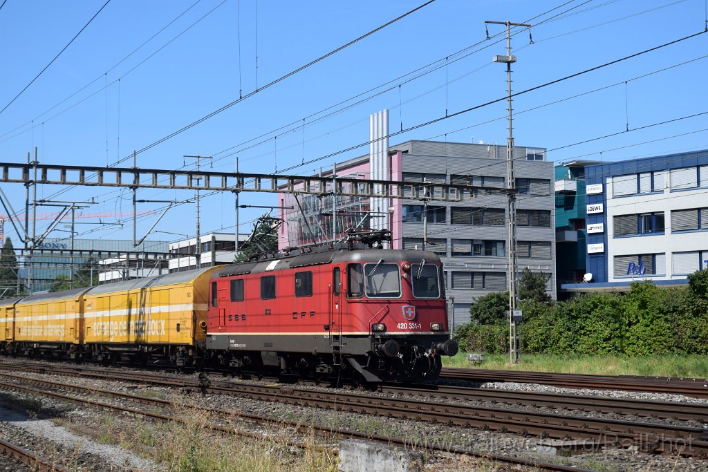 9978-0007-250825.jpg - SBB-CFF Re 4/4" 11331 / Schlieren 25.8.2025