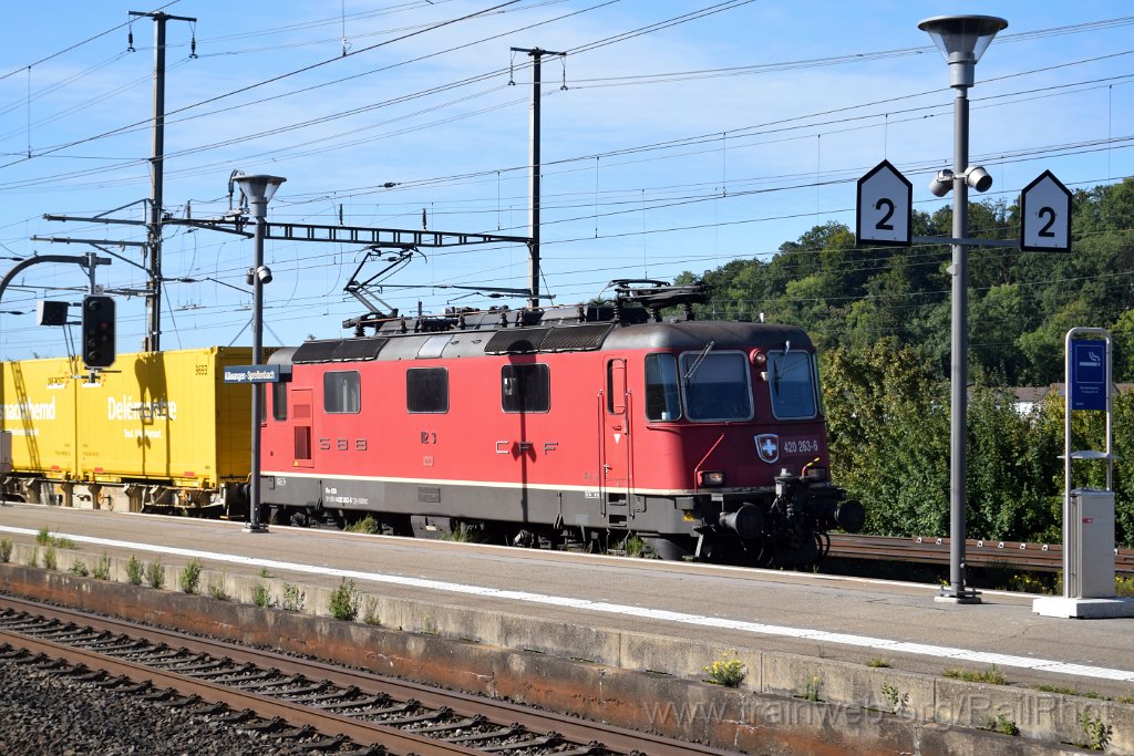 10025-0046-170925.jpg - SBB-CFF Re 4/4" 11263 / Killwangen-Spreitenbach 17.9.2025