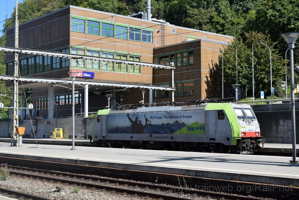 10028-0035-180925.jpg - BLS Re 486.509-3 / Olten 18.9.2025