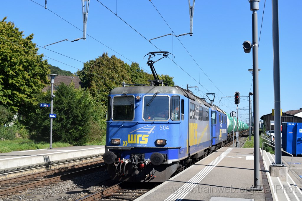 10036-0008-190925.jpg - WRS Re 420.504-3 + Re 430.112-3 / Würenlos 19.9.2025