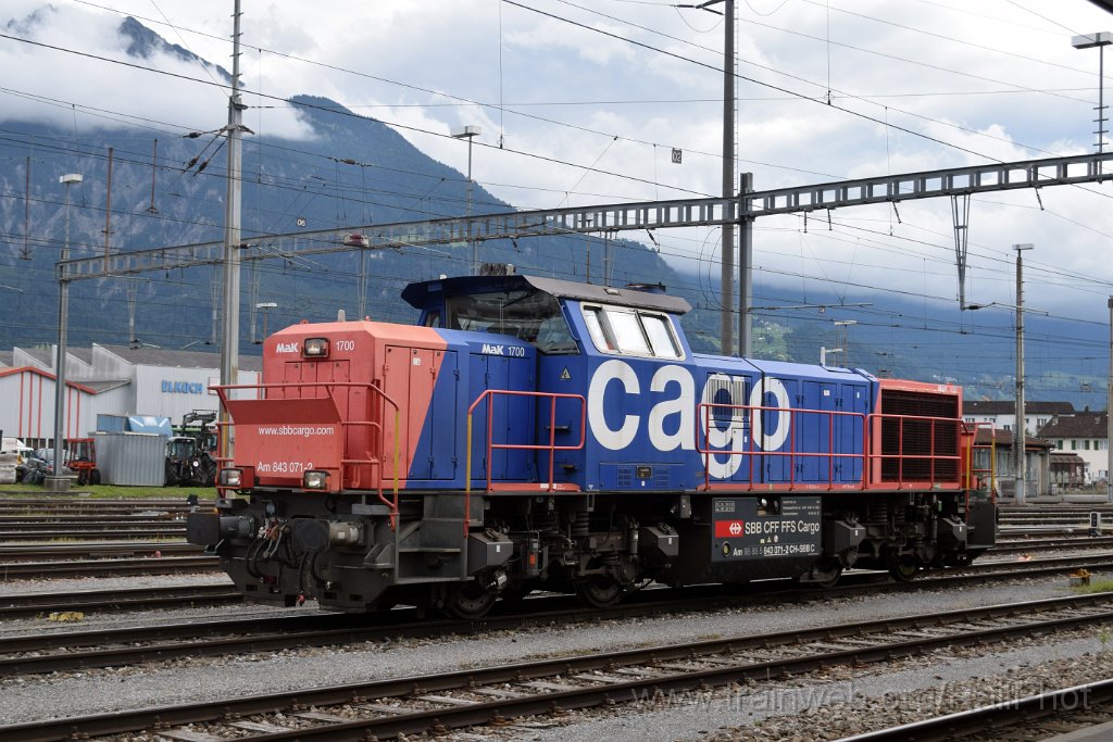 9981-0006-010925.jpg - SBB-CFF Am 843.071-2 / Buchs SG 1.9.2025