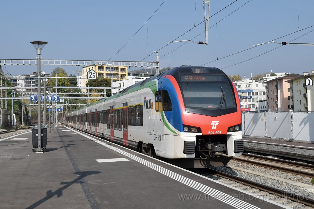 10072-0025-111025.jpg - SBB-CFF RABe 524.307 / Lugano 11.10.2025