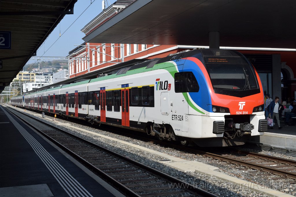 10073-0046-111025.jpg - SBB-CFF RABe 524.314 / Lugano 11.10.2025