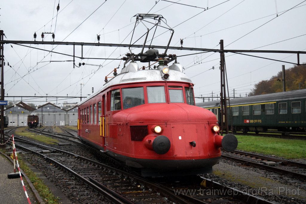 10091-0029-251025.jpg - SBB-CFF RAe 2/4 1001 + Ae 3/6" 10439 / Olten 25.10.2025