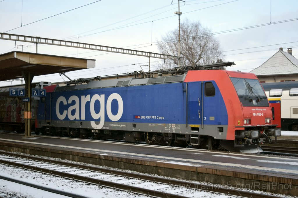 10162-0026-060126.jpg - SBB-CFF Re 484.008 / Lenzburg 6.1.2026