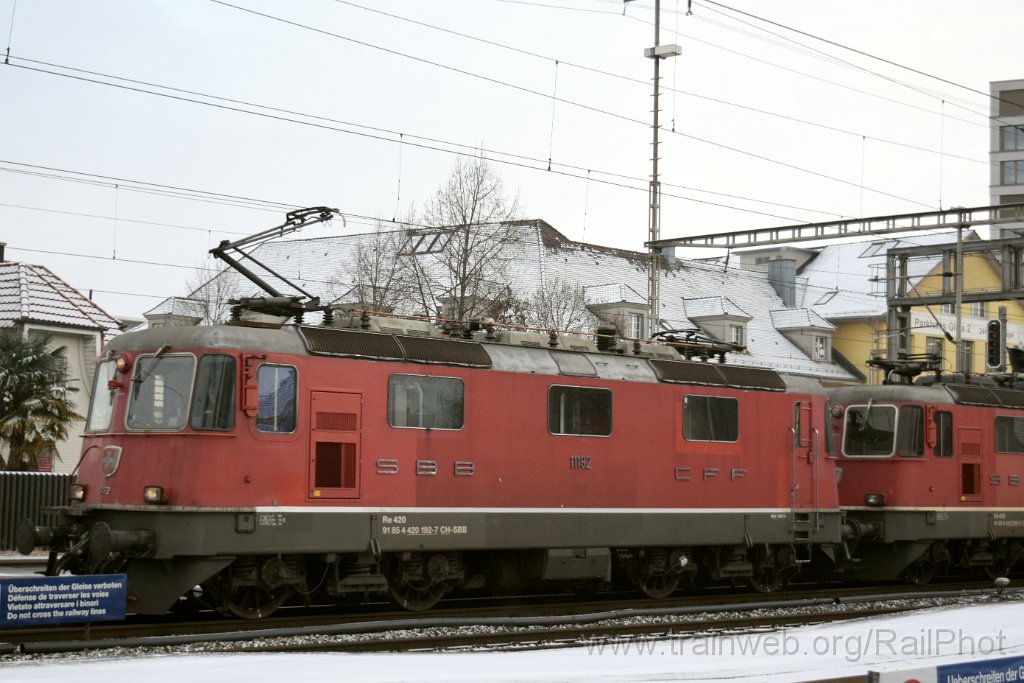 10166-0016-060126.jpg - SBB-CFF Re 4/4" 11192 / Lenzburg 6.1.2026