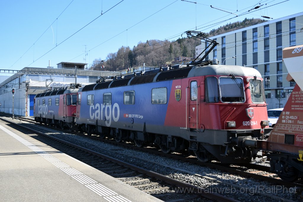 10242-0036-130326.jpg - SBB-CFF Re 620.035-6 "Muttenz" + Re 620.014-1 "Meilen" / St.Gallen-Haggen 13.3.2026