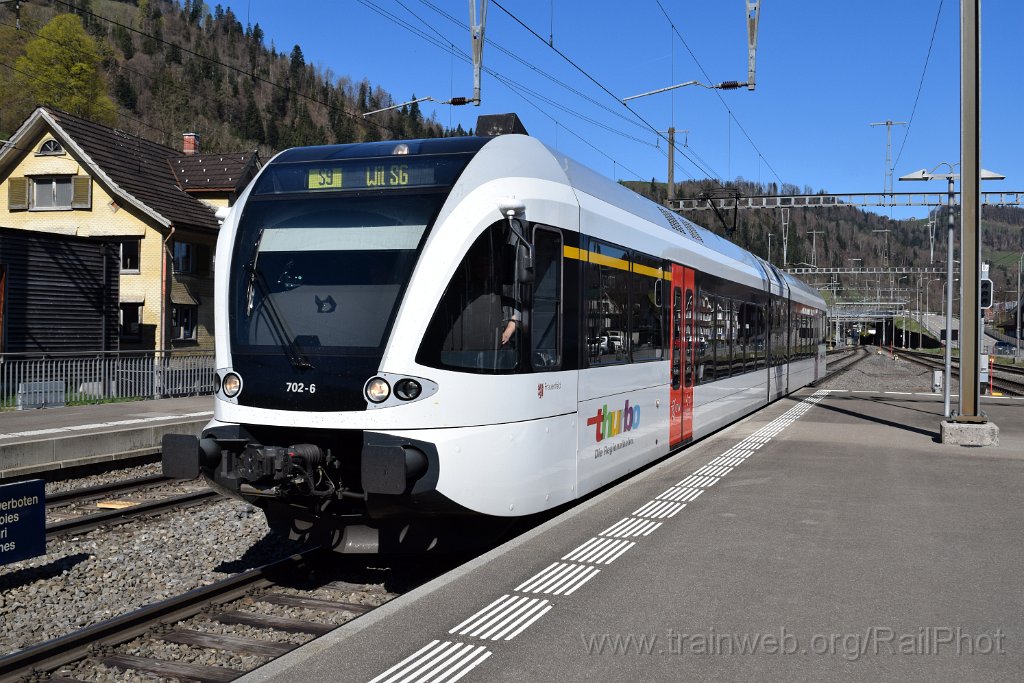 10260-0018-070426.jpg - Thurbo RABe 526.702-6 ''Frauenfeld'' / Wattwil 7.4.2026