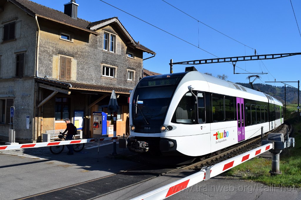 10264-0047-070426.jpg - Thurbo RABe 526.758-8 ''Sargans'' / Dietfurt 7.4.2026