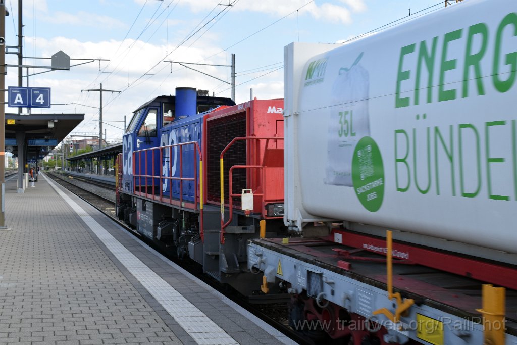 10284-0048-210426.jpg - SBB-CFF Am 843.058-9 / Weinfelden 21.4.2026