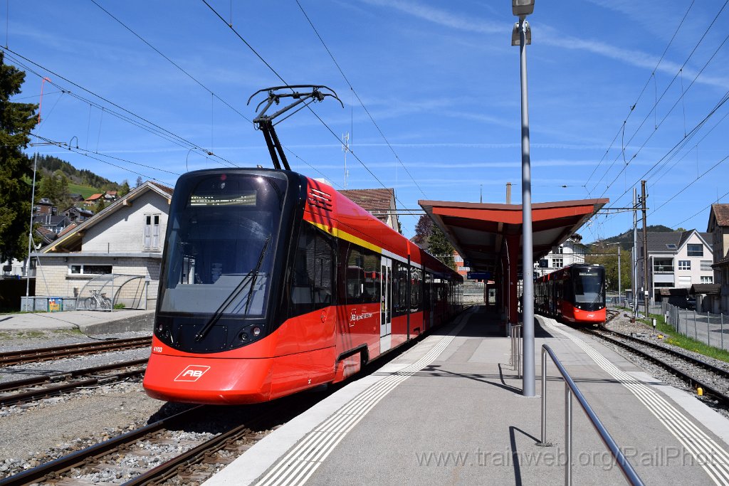 10291-0029-240426.jpg - AB ABe 4/6 4103 ''Ebenalp'' + ABe 4/6 4109 ''Vögelinsegg'' / Gais 24.4.2026