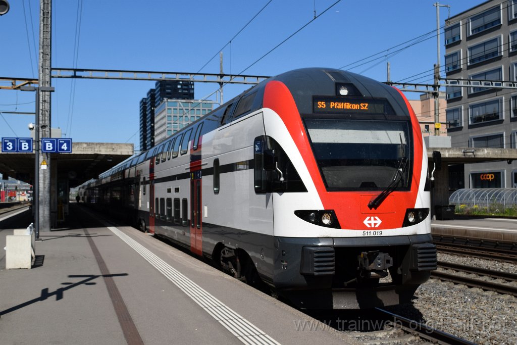 10296-0028-250426.jpg - SBB-CFF RABe 511.019 / Zürich-Altstetten 25.4.2026