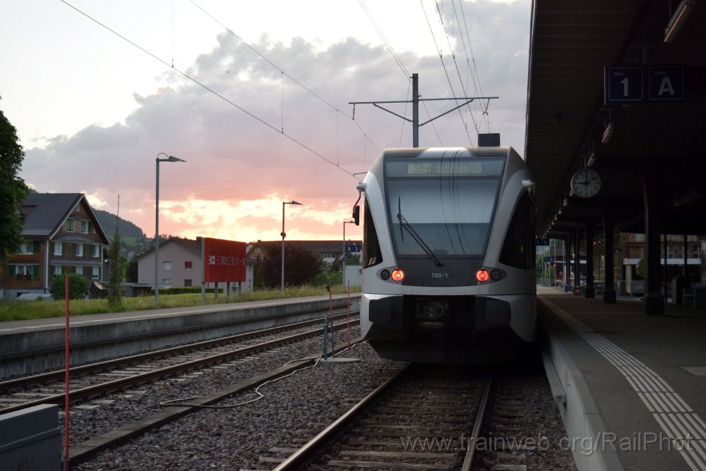 10349-0046-280526.jpg - Thurbo RABe 526.785-1 "Gemeinde Eschlikon" / Nesslau Neu St-Johann 28.5.2026