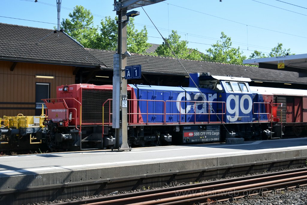 10350-0023-290526.jpg - SBB-CFF Am 843.057-1 / Wil 29.5.2026