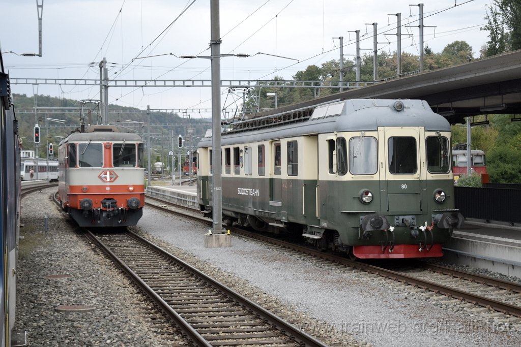 10421-0005-160826.jpg - DSF Re 4/4" 11141 + BDe 4/4 80 "Koblenz" / Koblenz 16.8.2026