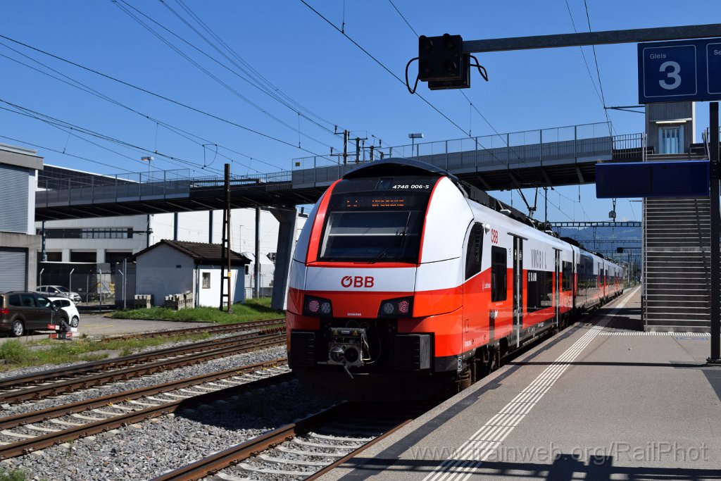 10434-0007-190826.jpg - ÖBB 4748.006 "Lustenau" / St.Margrethen 19.8.2026