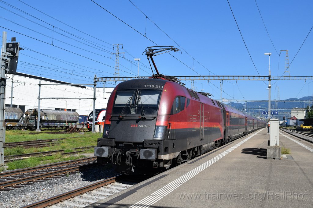10436-0044-190826.jpg - ÖBB 1116.219 / St.Margrethen 19.8.2026