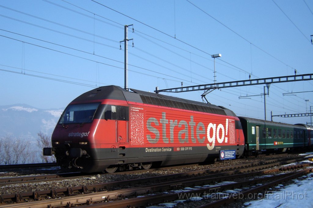 1010-0044-060205.jpg - SBB-CFF Re 460.038-3 ''Hauenstein / StrateGo!'' / Immensee 6.2.2005