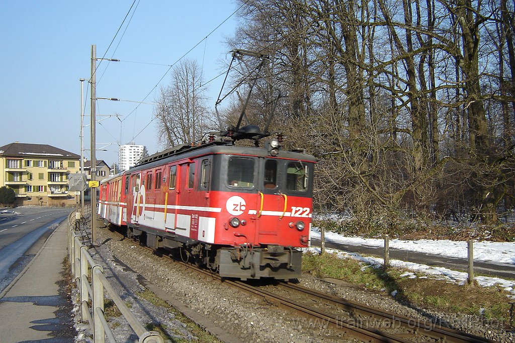 1011-0032-070205.jpg - ZB De 4/4 122 / Eichwald 7.2.2005