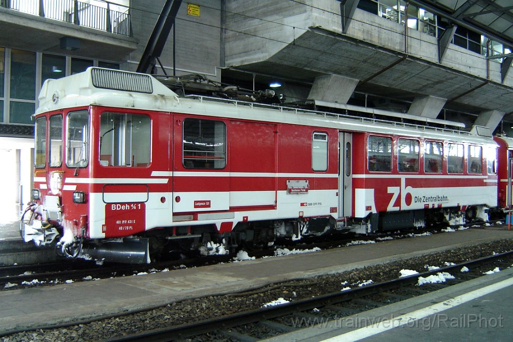 1013-0004-160205.jpg - ZB BDeh 4/4 1 / Luzern 16.2.2005