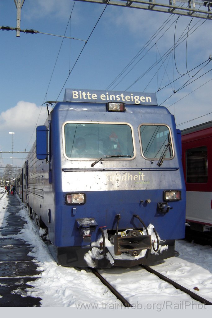1014-0010-170205.jpg - SBB-Brünig HGe 101.962-9 ''Hergiswil / Xundheit'' / Luzern 17.2.2005