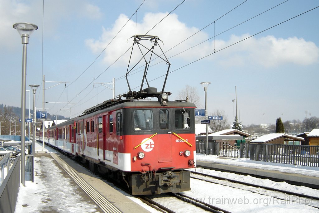 1016-0003-180205.jpg - ZB De 110.002-3 / Kriens-Mattenhof 18.2.2005