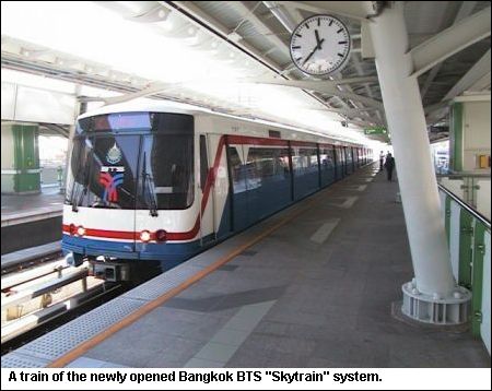 BKK Train and clock.JPG (37564 bytes)