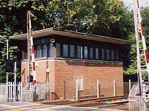 Disused Sherborne signal-box