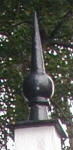 L&BR ball-and-spike finial