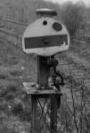 Half-Disc ground signal elevated on lattice post at Midsomer Norton Colliery GF