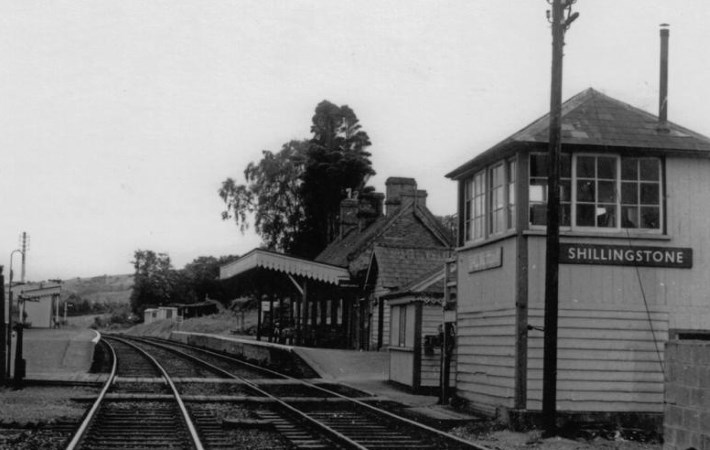 Shillingstone station in the 1960s