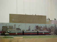 This New Haven PA-PB-PA locomotive by American Models is parked on a siding waiing for its next assignment.