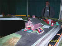 RASG's Dave Daniel is watching the modular layout in this WNYSSA firehouse scene.