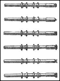 Image showing miniature staff configurations