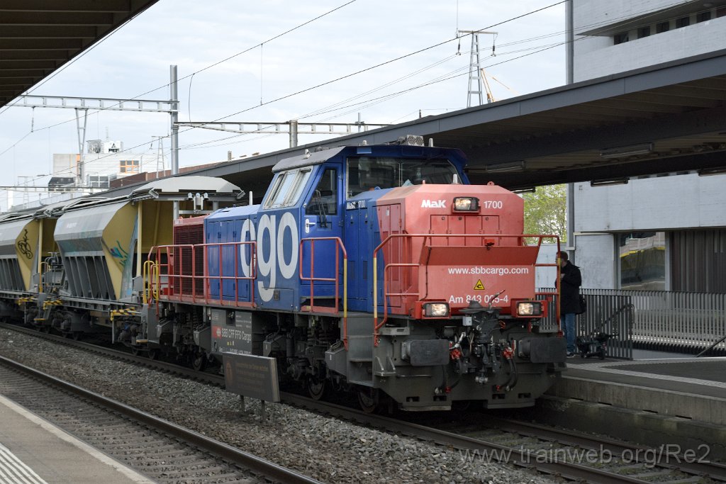 8491-0030-260423.jpg - SBBC Am 843.065-4 (Am 98 85 5 843 065-4 CH-SBBC) / Killwangen-Spreitenbach 26.4.2023