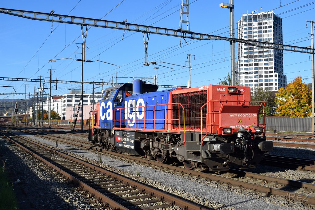 9429-0004-211024.jpg - SBBC Am 843.082-9 (Am 98 85 5 843 082-9 CH-SBBC) / Dietlikon 21.10.2024