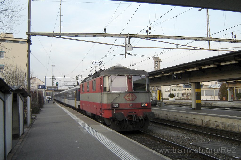 1287-0042-230207.jpg - SBB-CFF Re 4/4'' 11108 / Effretikon 23.2.2007