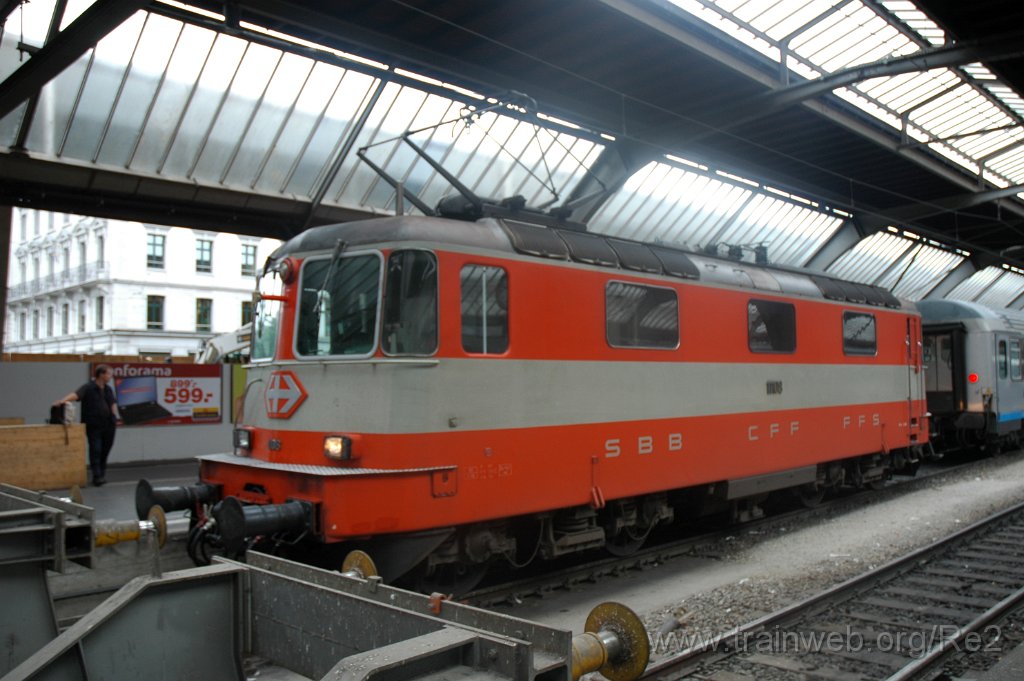 1555-0038-040908.jpg - SBB-CFF Re 4/4'' 11108 / Zürich HB 4.9.2008