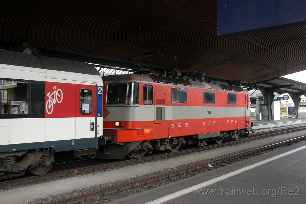2496-0046-120712.jpg - SBB-CFF Re 4/4'' 11109 / Zürich HB 12.7.2012