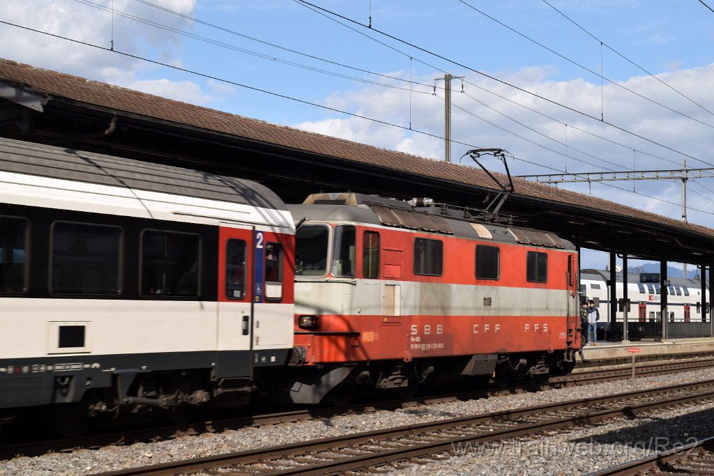 8459-0032-140423.jpg - SBB-CFF Re 4/4'' 11109 (Re 420.109-1)  (Re 91 85 4 420 109-1 CH-SBB) / Pfäffikon SZ 14.4.2023