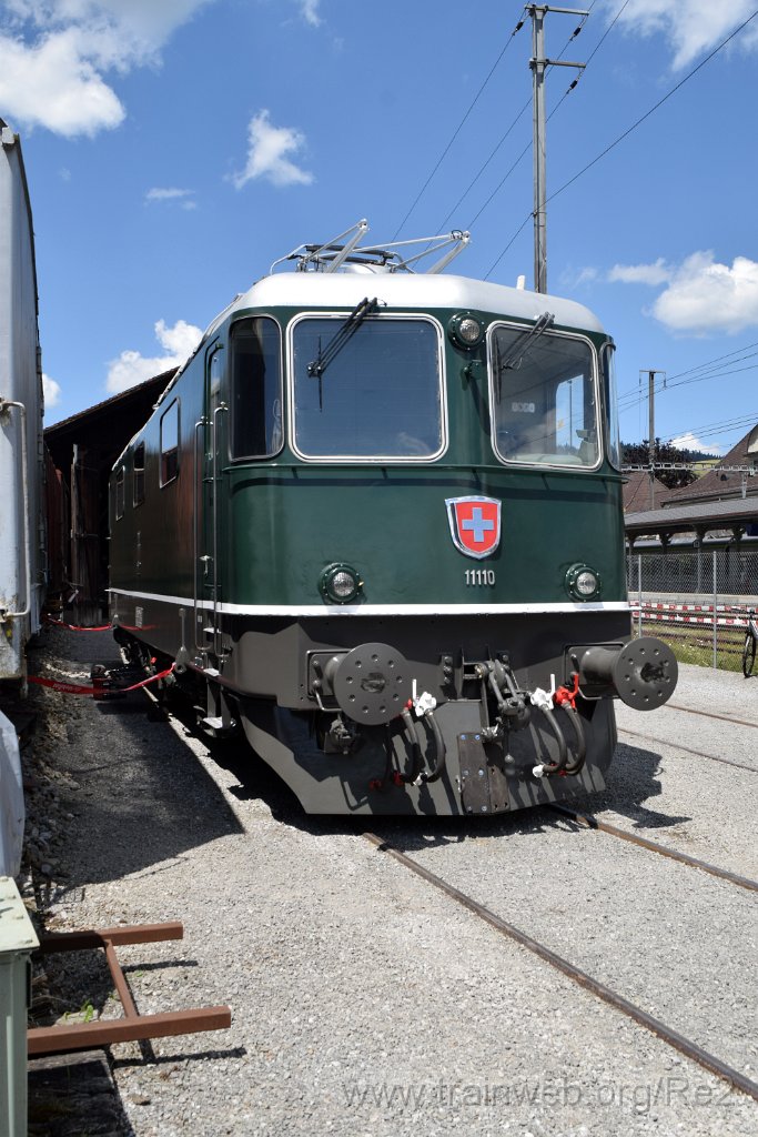 9758-0016-180525.jpg - EXCH Re 4/4'' 11110 (Re 420.110-9)  / SBB-CFF (Re 91 85 4 420 110-8 CH-EXCH) / Langnau im Emmental (Dépot) 18.5.2025