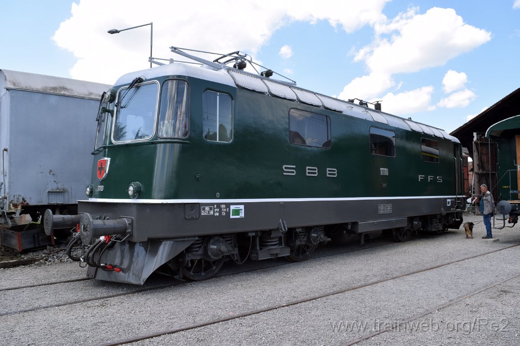 9758-0033-180525.jpg - EXCH Re 4/4'' 11110 (Re 420.110-9)  / SBB-CFF (Re 91 85 4 420 110-8 CH-EXCH) / Langnau im Emmental (Dépot) 18.5.2025