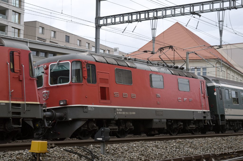 4813-0017-050118.jpg - SBB-CFF Re 4/4'' 11114 (Re 420.114-1)  (Re 91 85 4 420 114-1 CH-SBB) / Lenzburg 5.1.2018