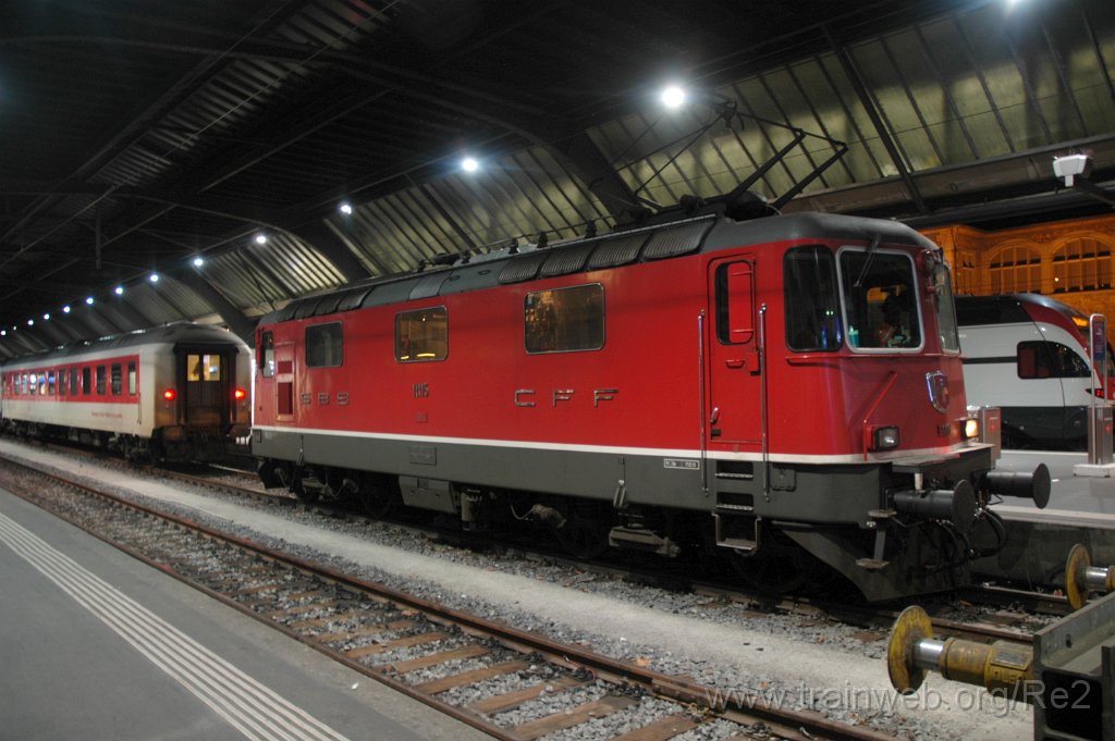 3417-0018-211214.jpg - SBB-CFF Re 4/4'' 11115 / Zürich HB 21.12.2014