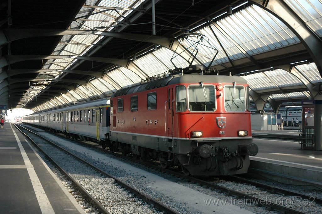 2140-0017-280611.jpg - SBB-CFF Re 4/4'' 11116 / Zürich HB 28.6.2011