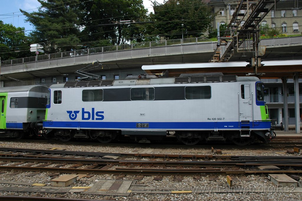 1901-0047-220610.jpg - BLS Re 420.502-7 / Bern HB 22.6.2010